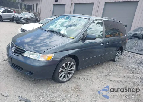 2004 Honda Odyssey Ex from USA, damaged, VIN 5FNRL18674B072267